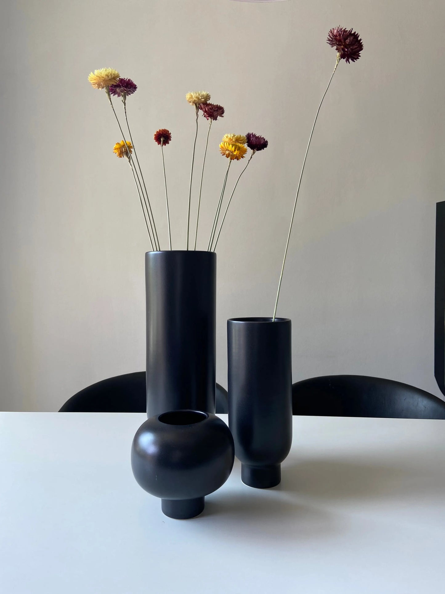 Vas ’VALV’ -svart - TORRDECOR