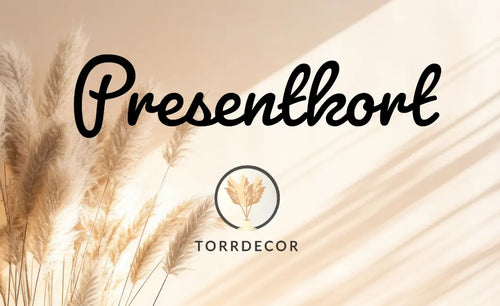 Digitalt presentkort Torrdecor