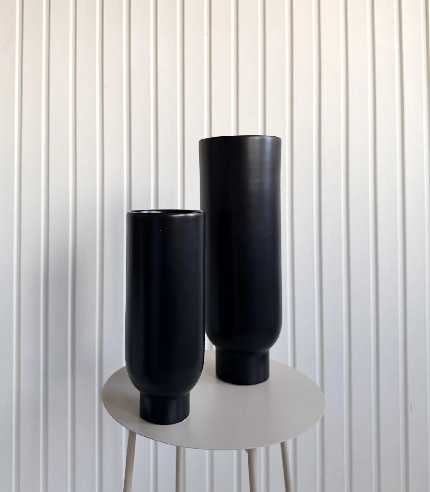 Vas ’HÖJD’ svart TORRDECOR