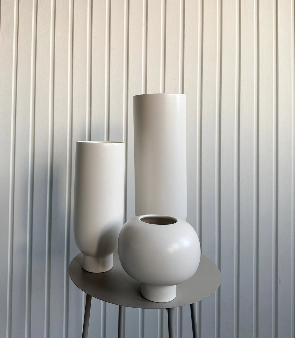 Vas ’HÖJD’ cream TORRDECOR