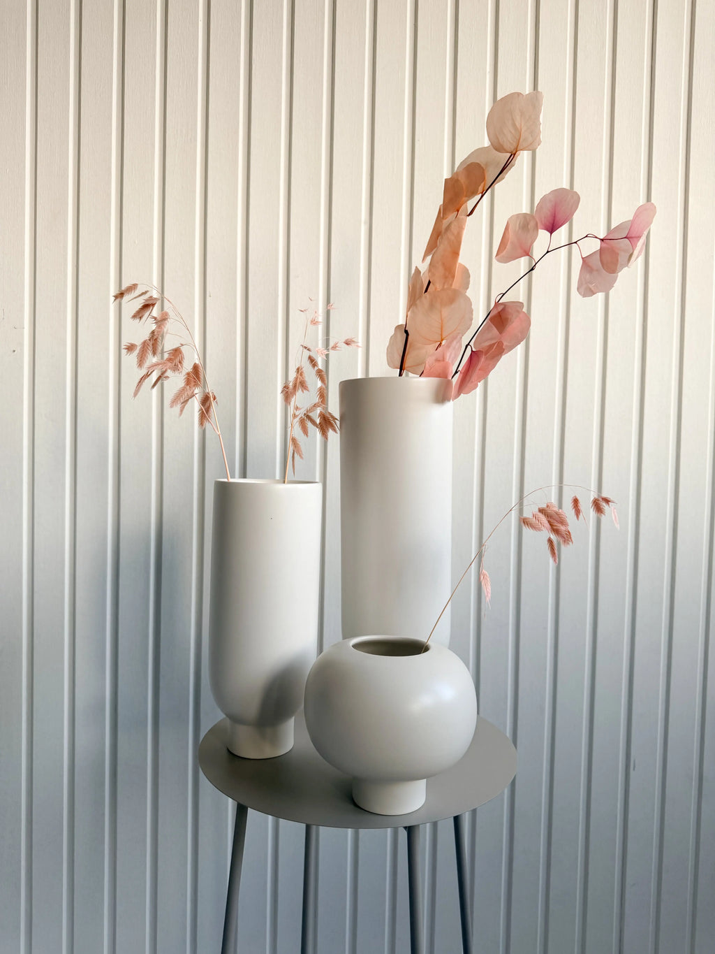 Vas ’HÖJD’ cream TORRDECOR