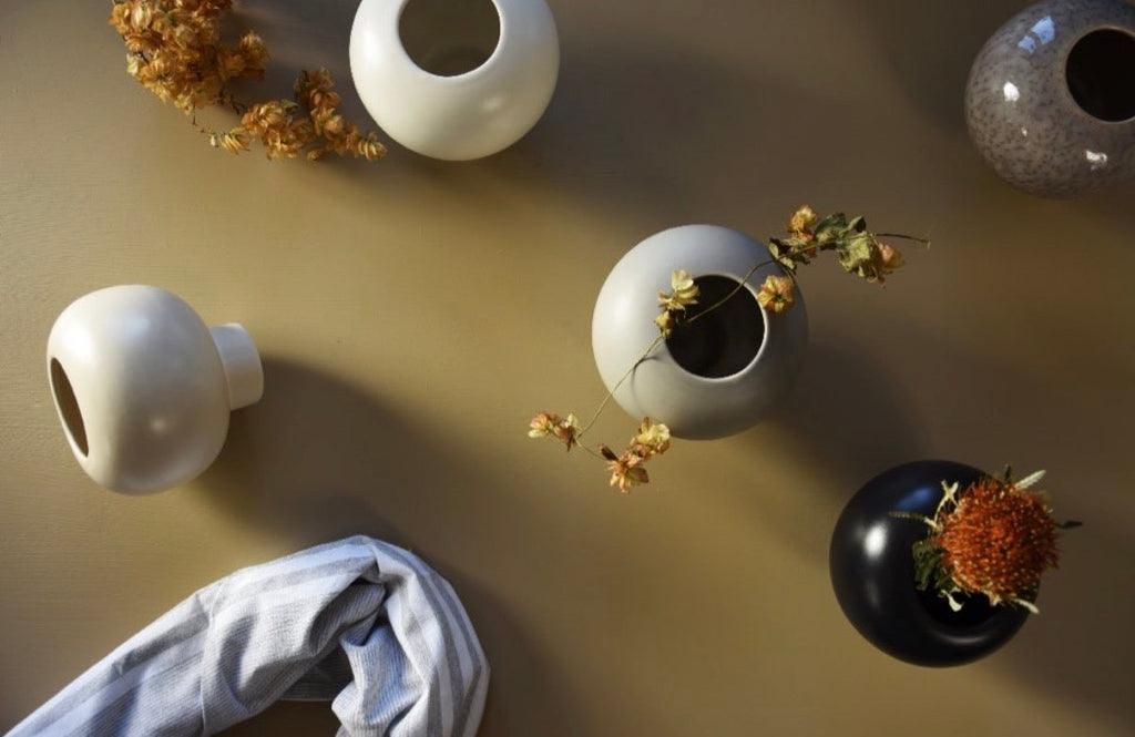 Vas ’VALV’ cream TORRDECOR
