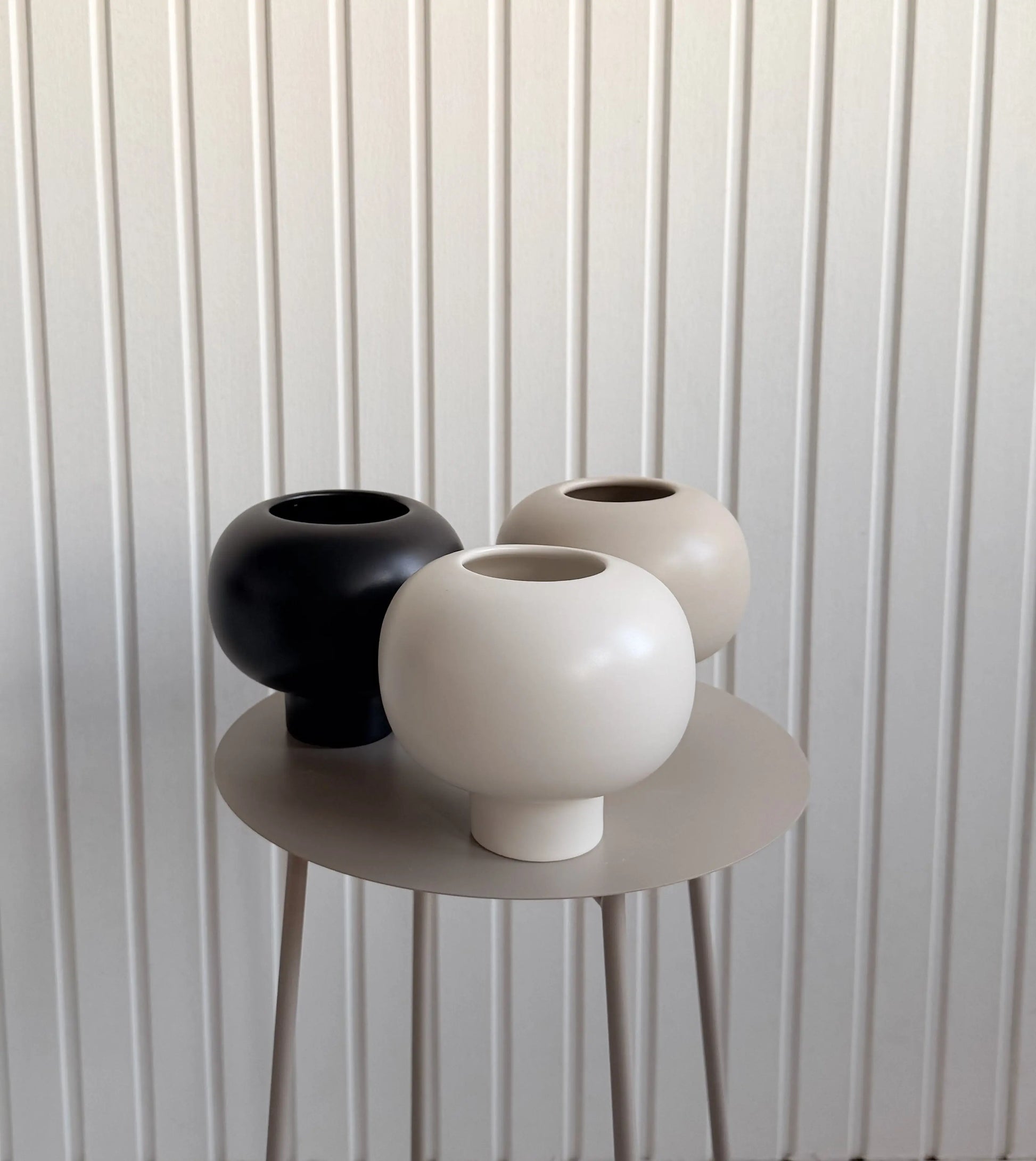 Vas ’VALV’ cream TORRDECOR