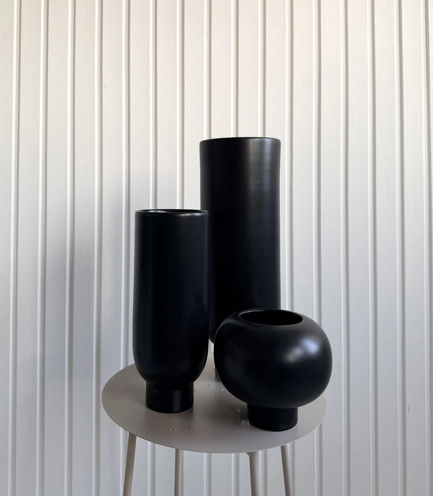 Vas ’HÖJD’ svart TORRDECOR