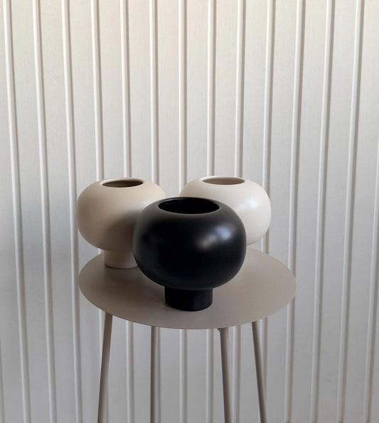 Vas ’VALV’  svart TORRDECOR