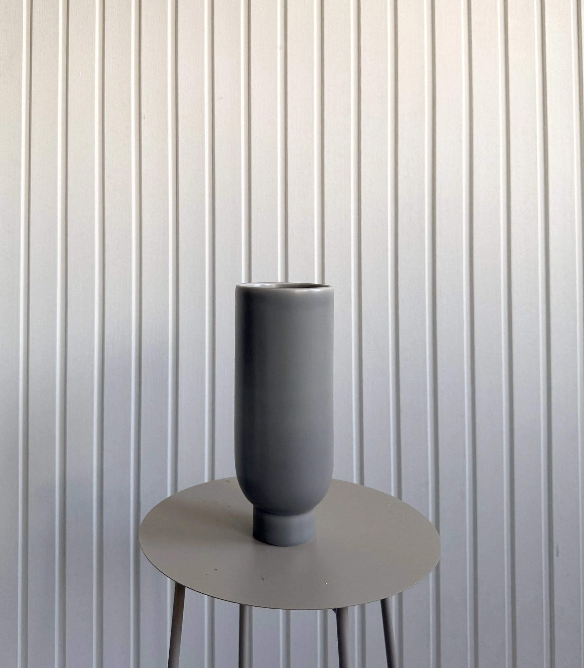Vas ’HÖJD’ grå TORRDECOR